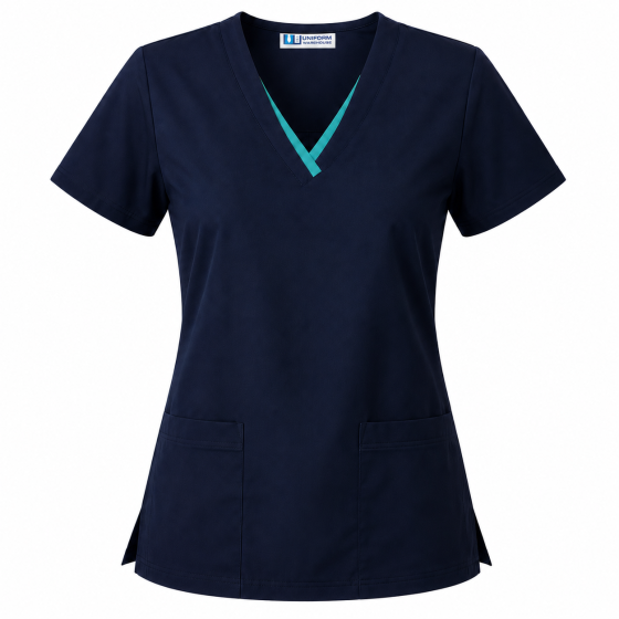 Anna Navy turquoise